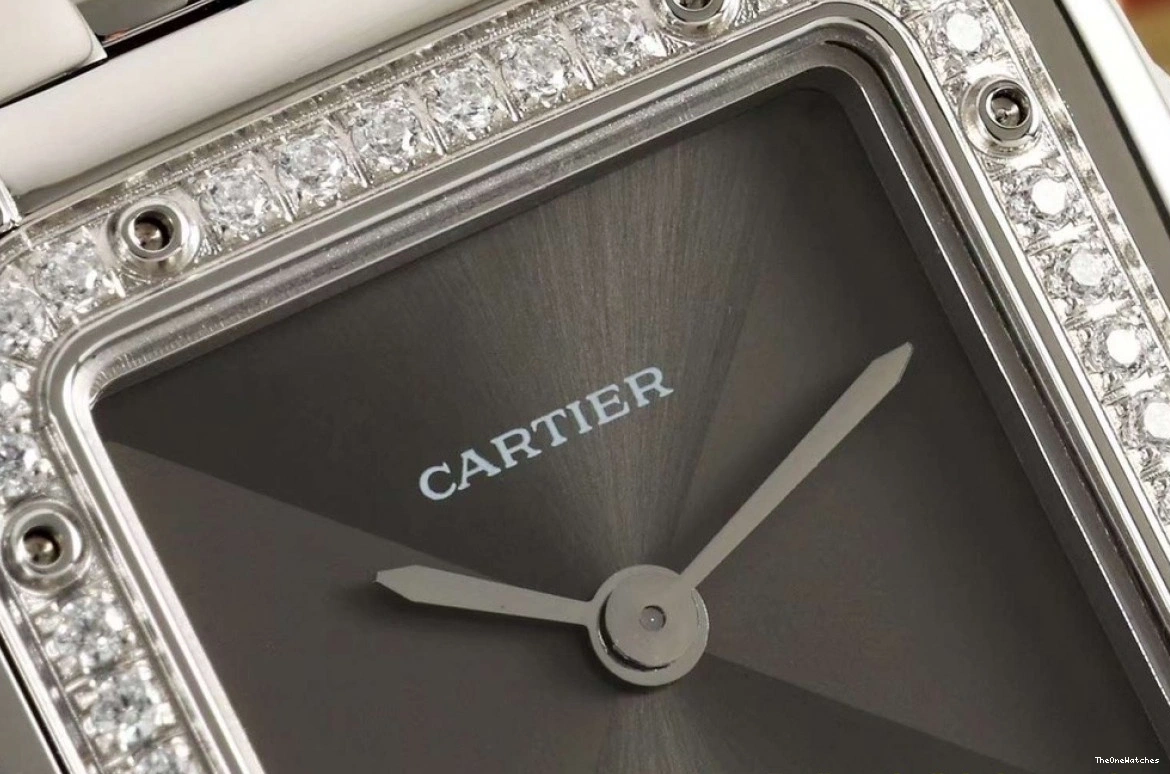 Secrete Quartz Dia Dial 22mm Ladies SS De AF Grey Panthere SS 1221